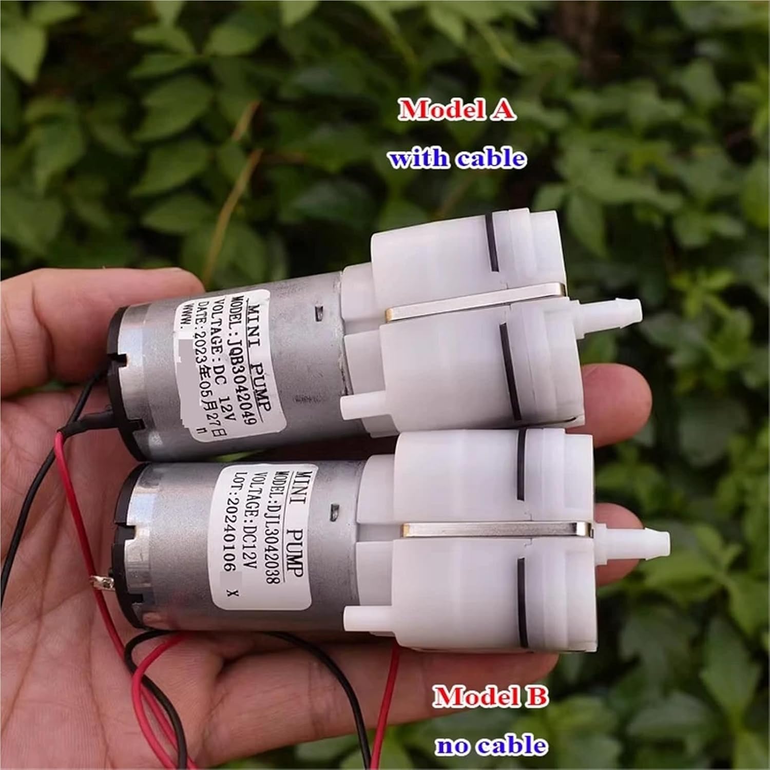 DC 6V-12V Large Flow 36MM Diaphragm Air Oxygen Pump Negative Pressure Suction Vacuum Pump DIY Inflator Seat Massager 1Pcs