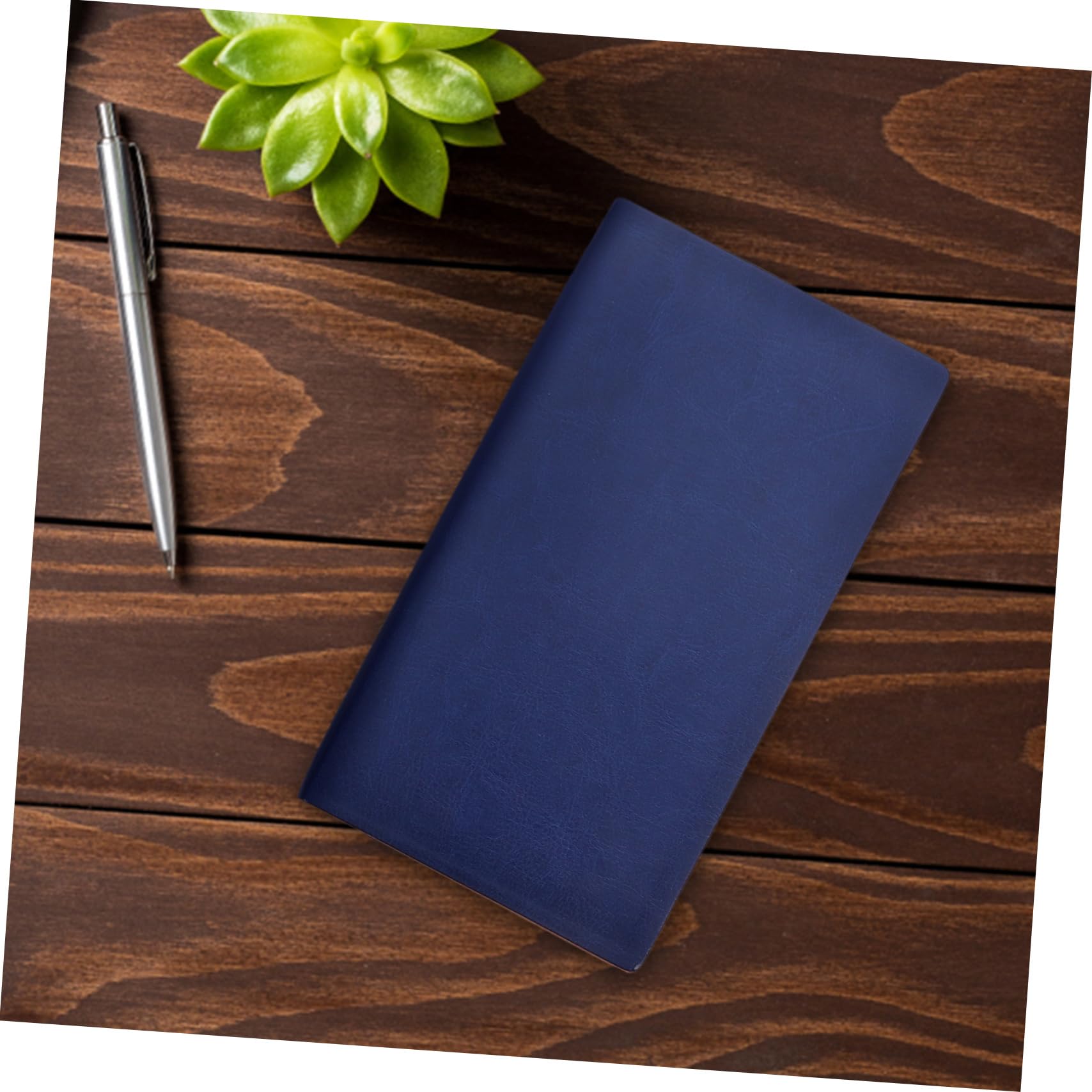 Housoutil Set di 6 Quaderni Personali Tascabili, 100 Pagine per Libro, Copertina in Pu e Carta, per Pianificazione e Appunti a Casa in Ufficio
