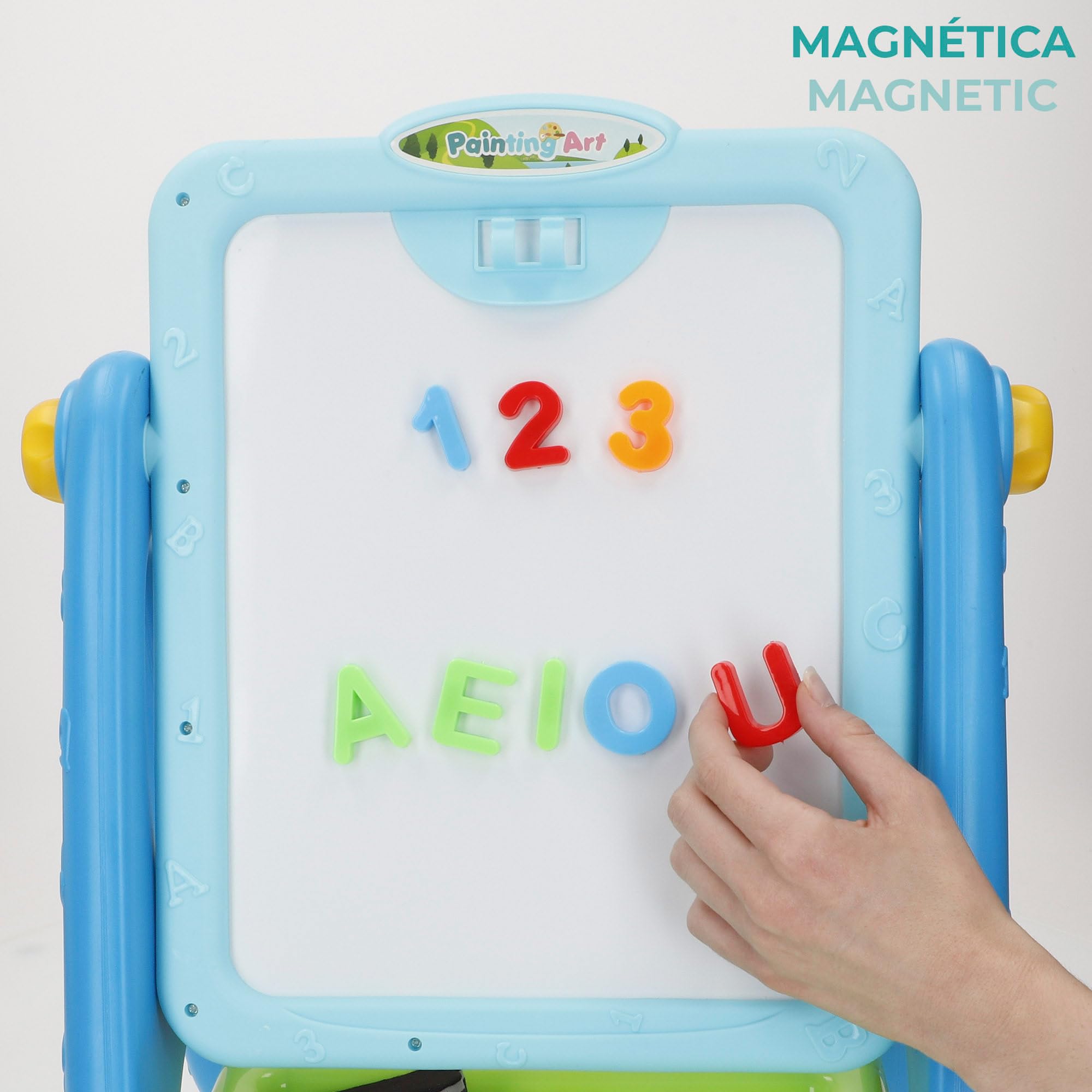 Tableau magnétique de table - Sevi 83031 - Tableau double face pour enfant Tableau magnétique de table - Sevi 83031 - Tableau double face pour enfant