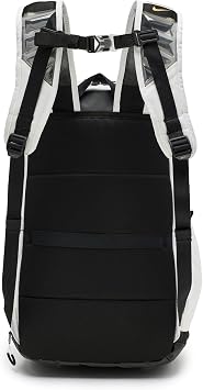 Nike, Unisex, Varsity Elite Backpack (32L), White/Black/Metallic Gold, One Size