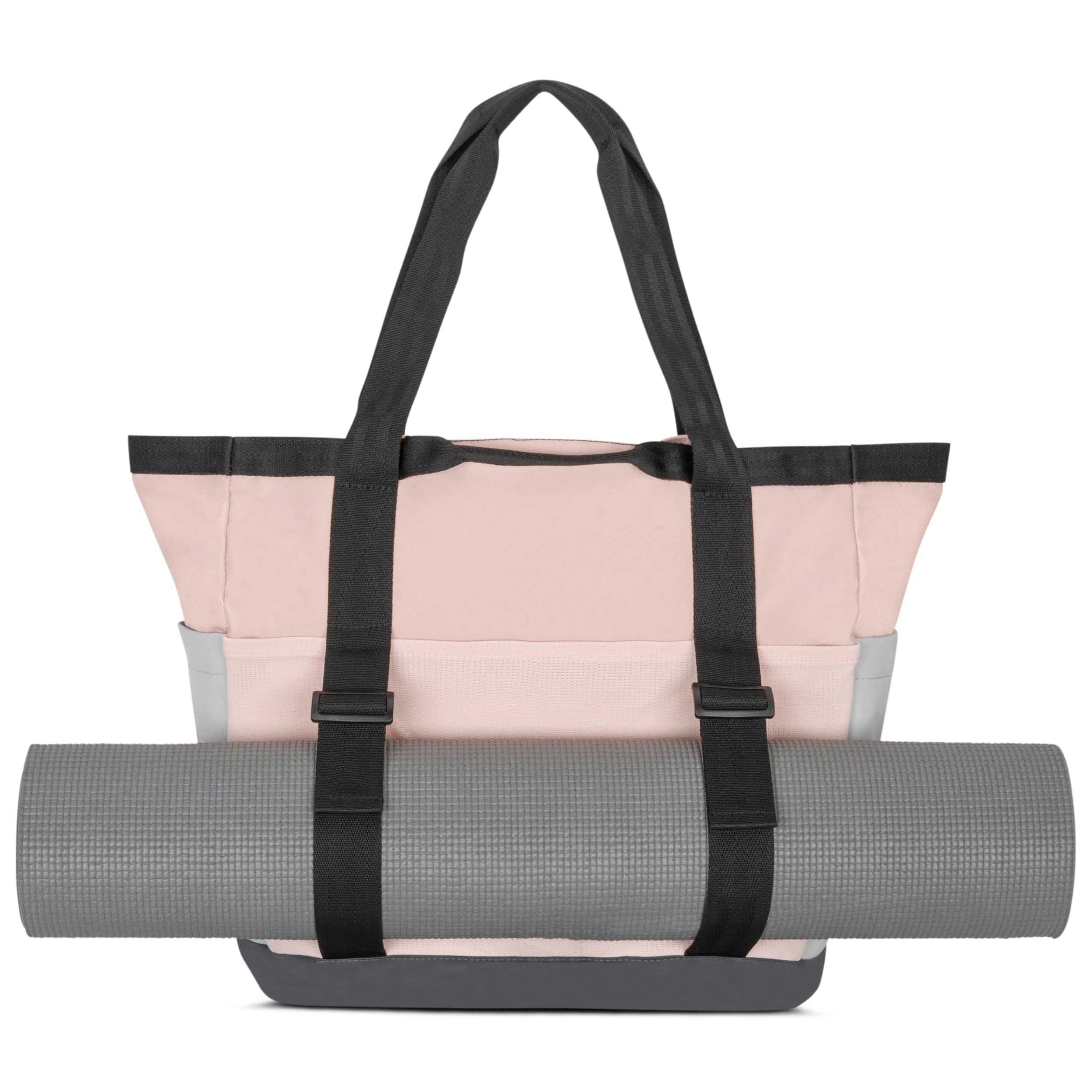 LARKSON Strandtasche - Smilla - Badetasche mit Reißverschluss - Shopper Tasche Damen & Herren - Familie Strand Beach - Einkaufstasche aus Recyceltem PET