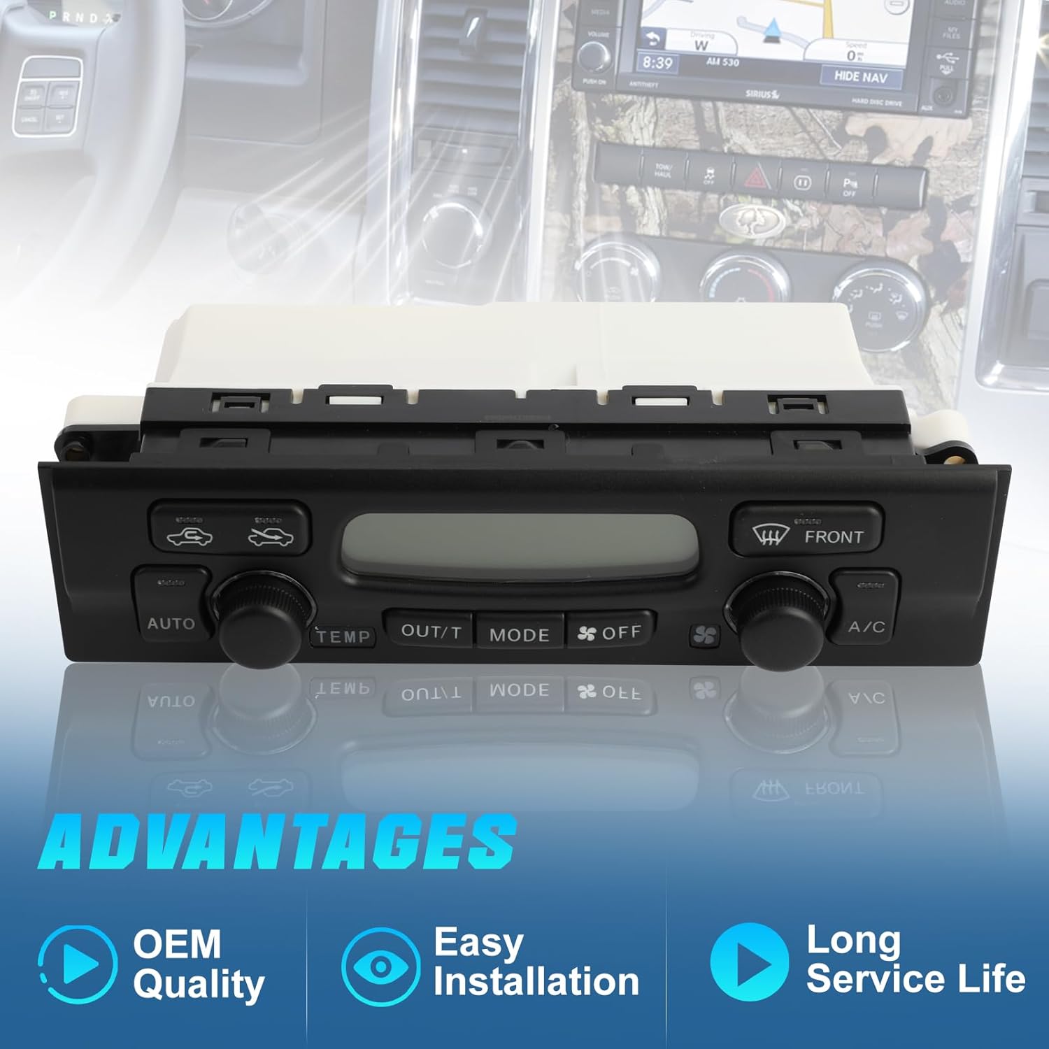 A/C Heater Climate Control Module Compatible with Toyota 4Runner 1999-2002# 55900-35360