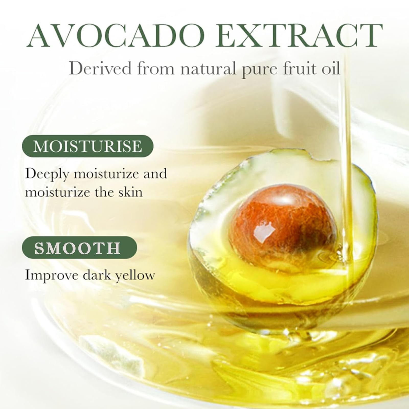 6pcs Avocado Skincare Set, Skin Care Gift Set including Facial Cleanser, Toner, Lotion, Face Serum, Face Cream - Image 2
