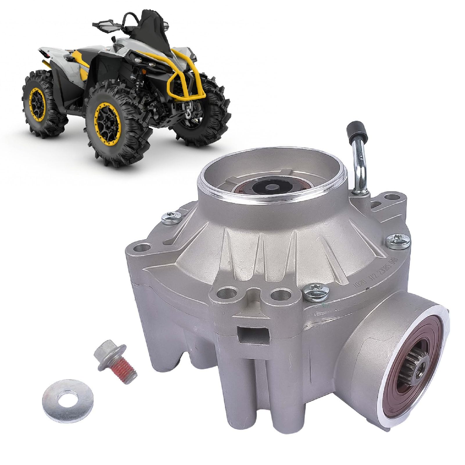 Atv Rear Differential RAX11 COMPLETE REAR AXLE HUBS MOUNT BASHAN