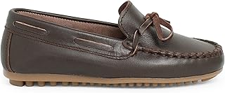 Mocasines Niño Piel Lazo