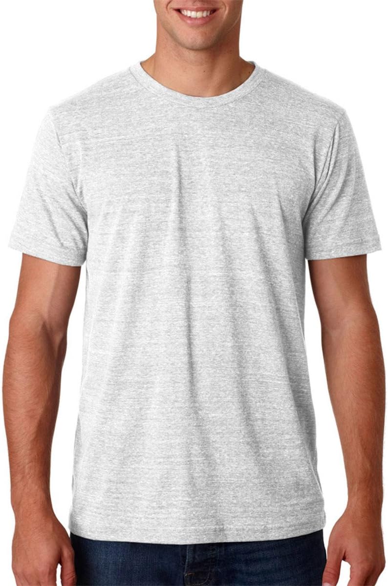 Bella Canvas Unisex Triblend Short-Sleeve T-Shirt - WHT FLCK Trblnd - M - (Style # 3413C - Original Label)