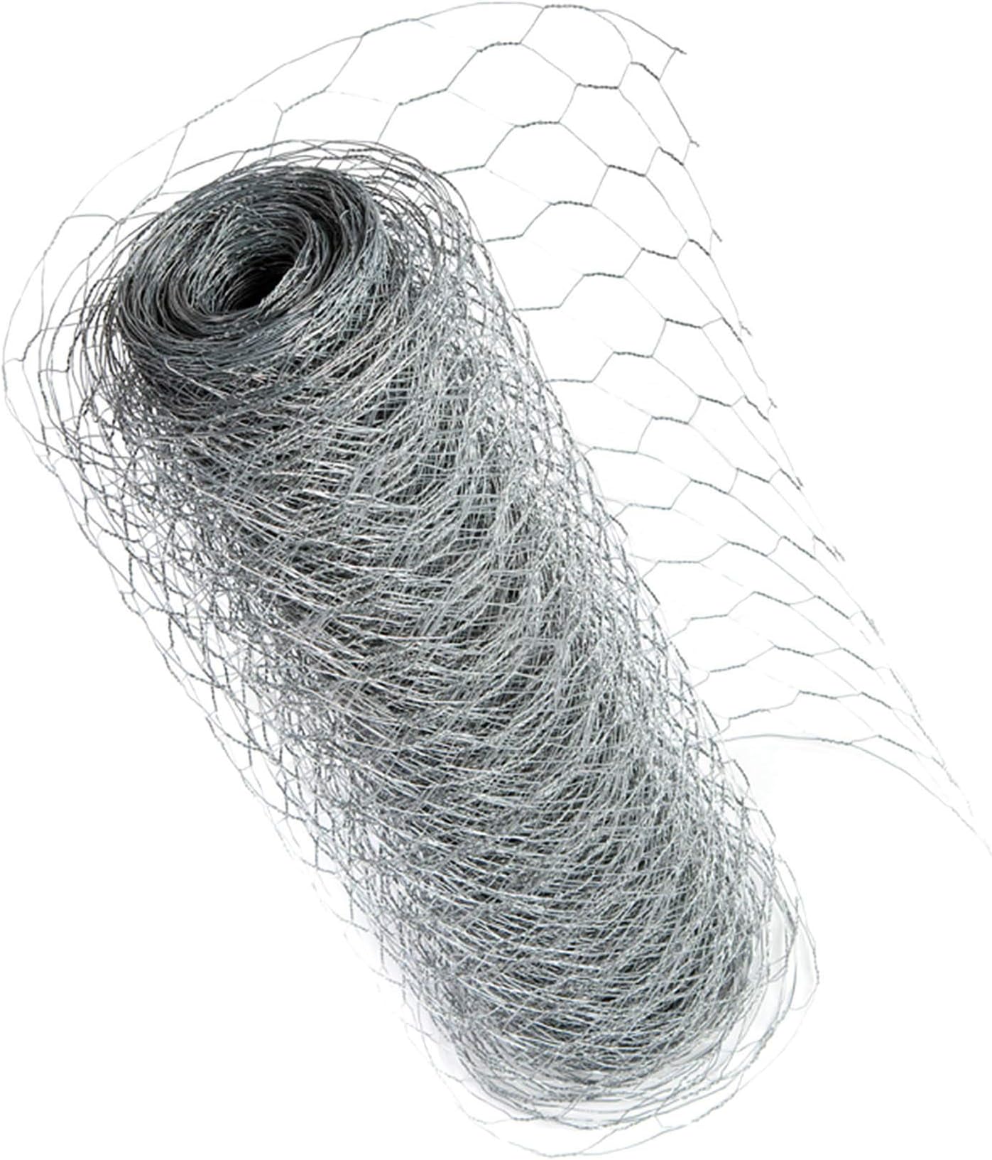 Easipet PVC Coated Green Chicken Wire Fencing in 3 widths 50m length