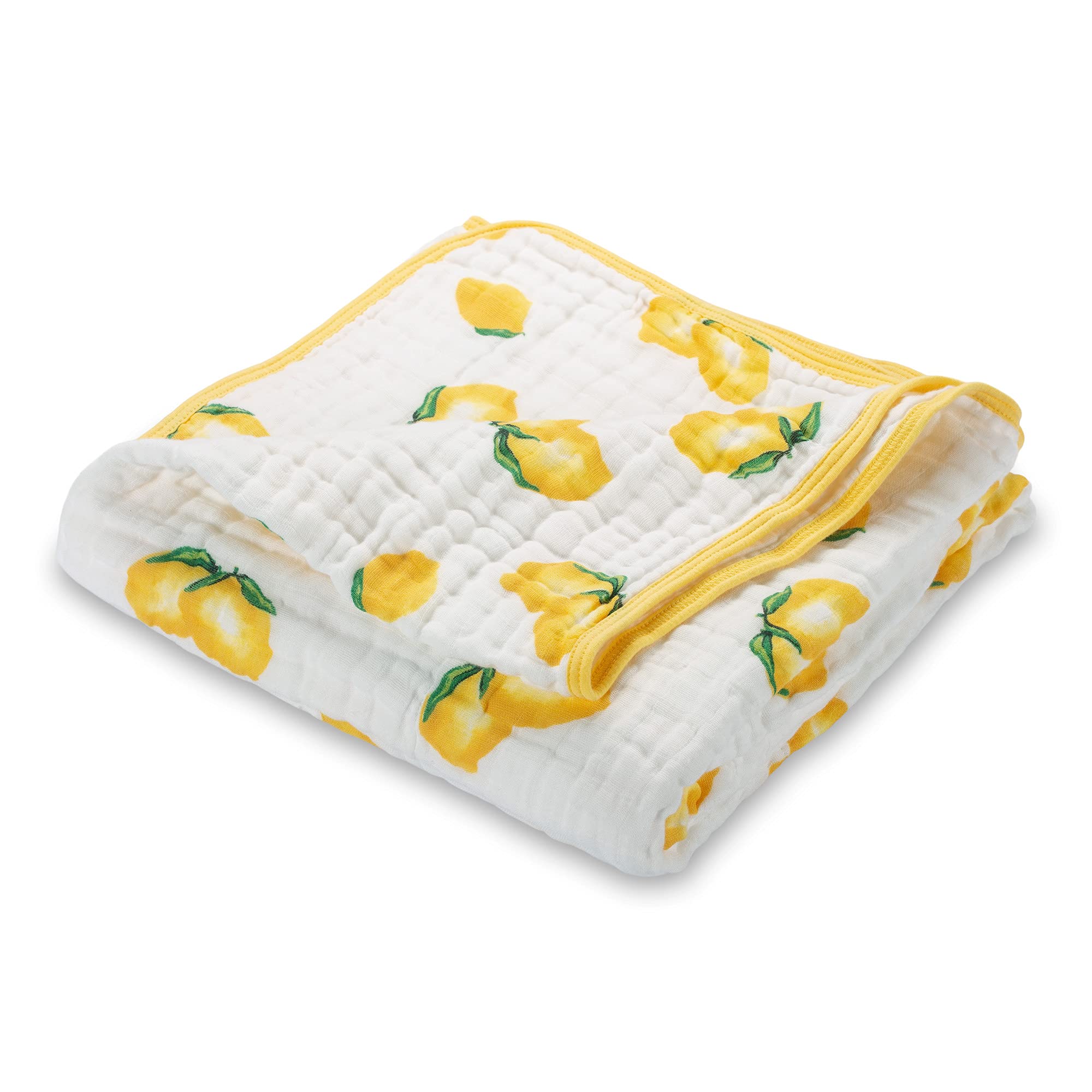 LollyBanks Muslin Baby Blanket, 100% Organic Cotton, Soft Baby Blanket