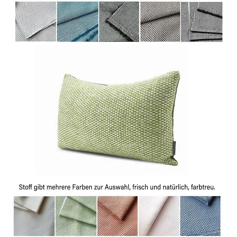 Tissu imitation lin double couleur 1,48 x 3 m Tissu décoratif doux à coudre pour chemins de table, rideaux et travaux manuels, vendu au mètre pour décoration d'intérieur