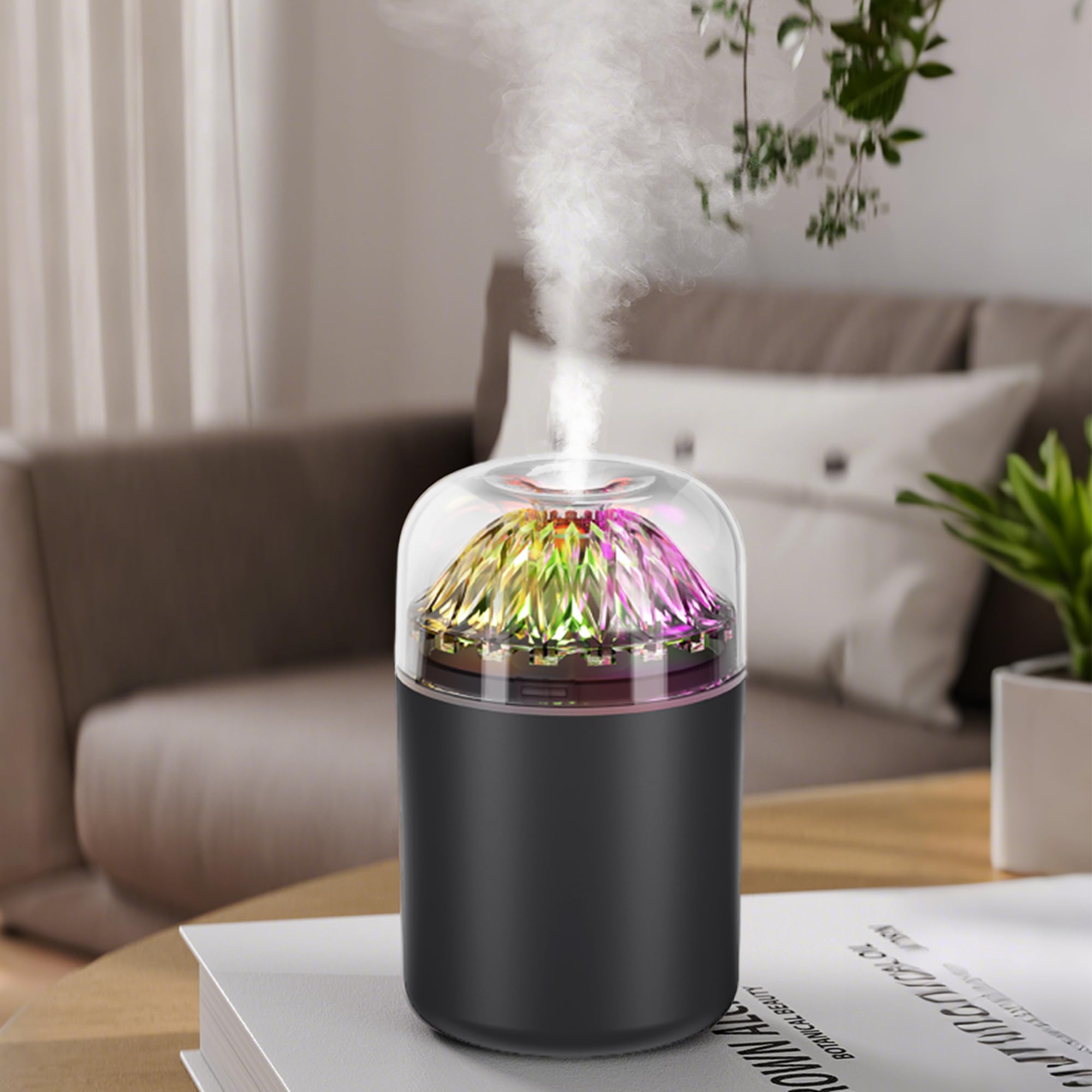 fuliying Mini Humidifier with Night Light