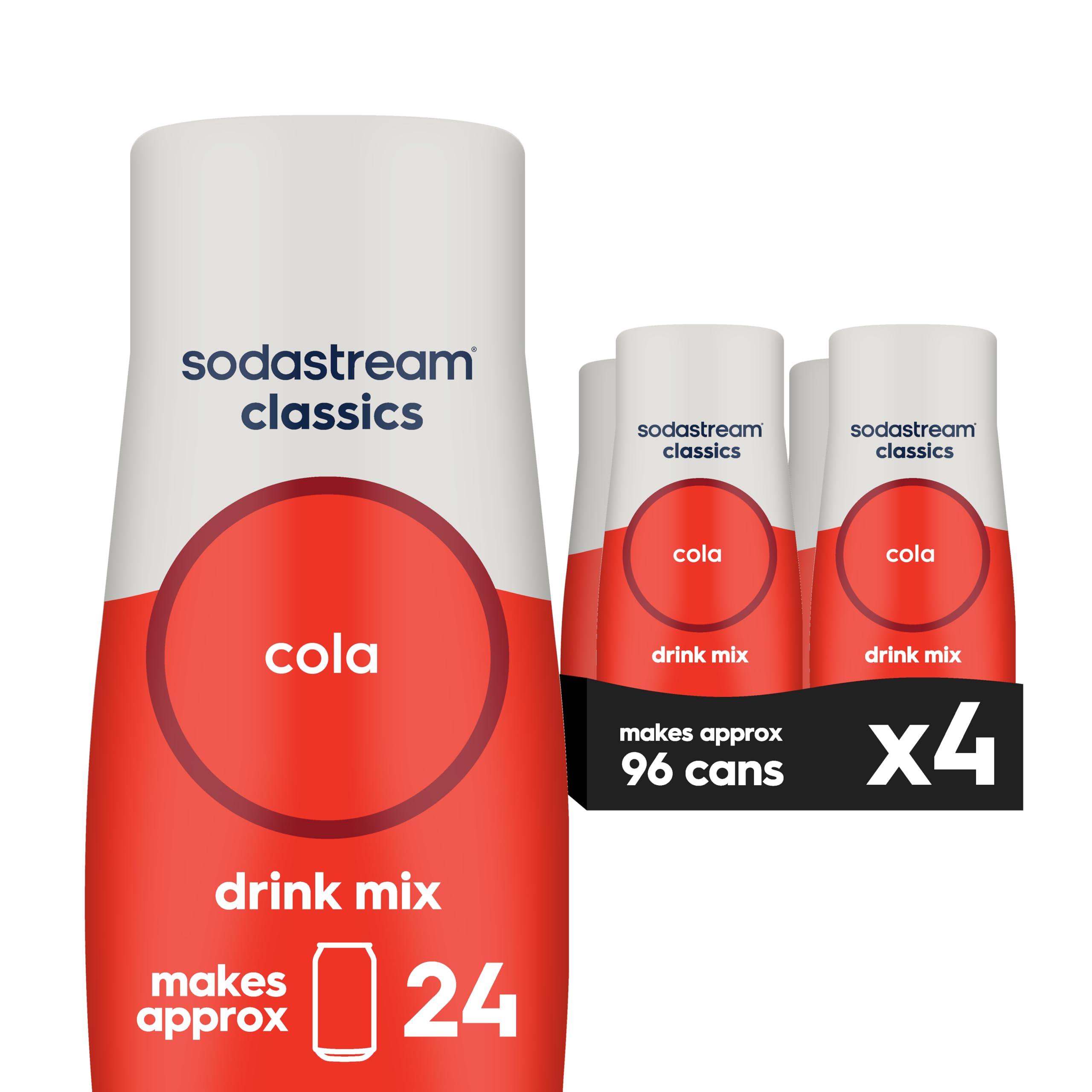 SodaStream Cola, 14.8 Fl Oz (Pack of 4)