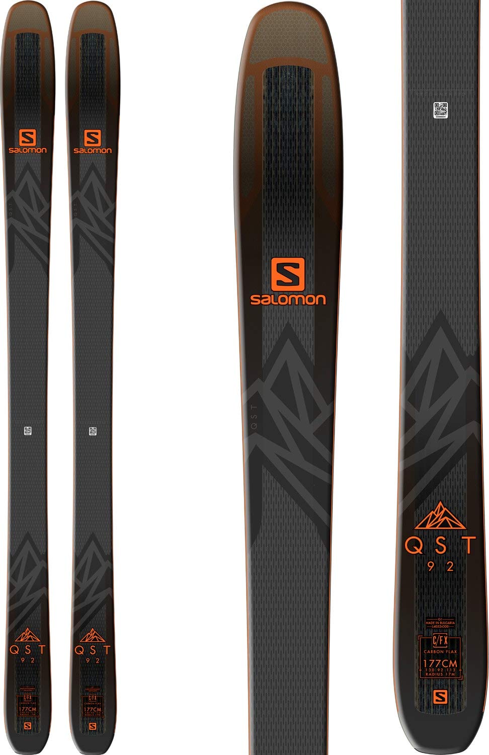 Salomon QST 92 18/19 Longitud: 169 : Amazon.es: Deportes y aire libre