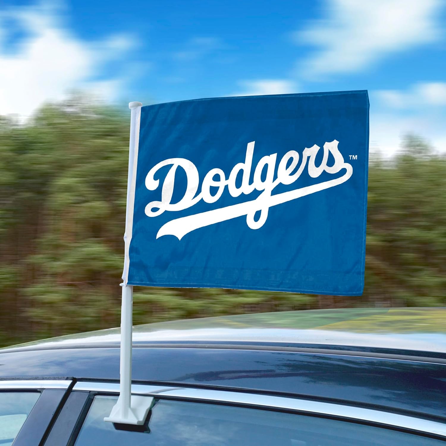 MLB - Los Angeles Dodgers Car Flag Large 1pc 11" x 14"