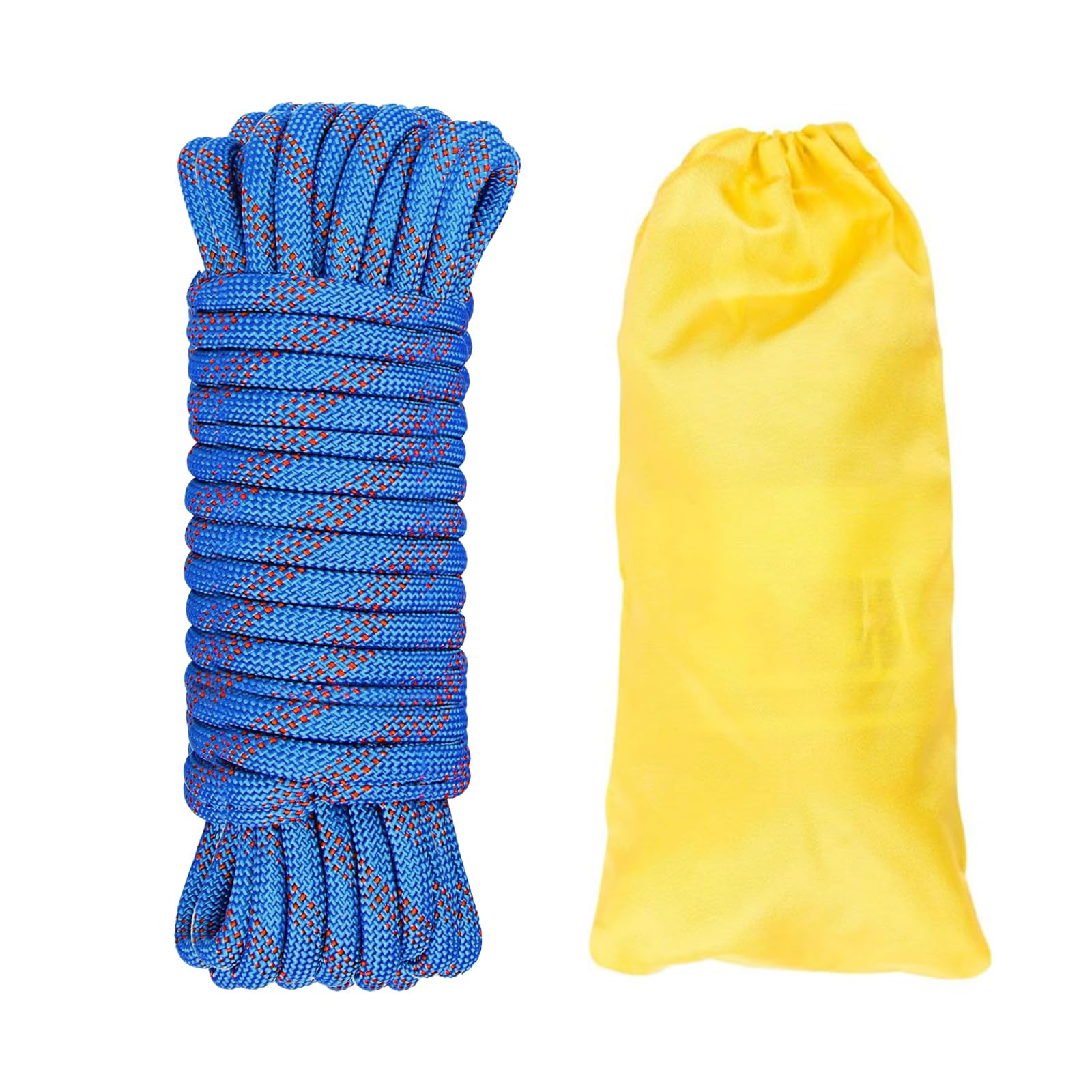 Gangying Klimtouw 12mm Outdoor Touw Statisch Klimtouw 30m Brandredding Parachutetouw Wandelen Buiten klimmen Sport Kamperen Heeft Een Hoge Draagkracht en Slijtvastheid