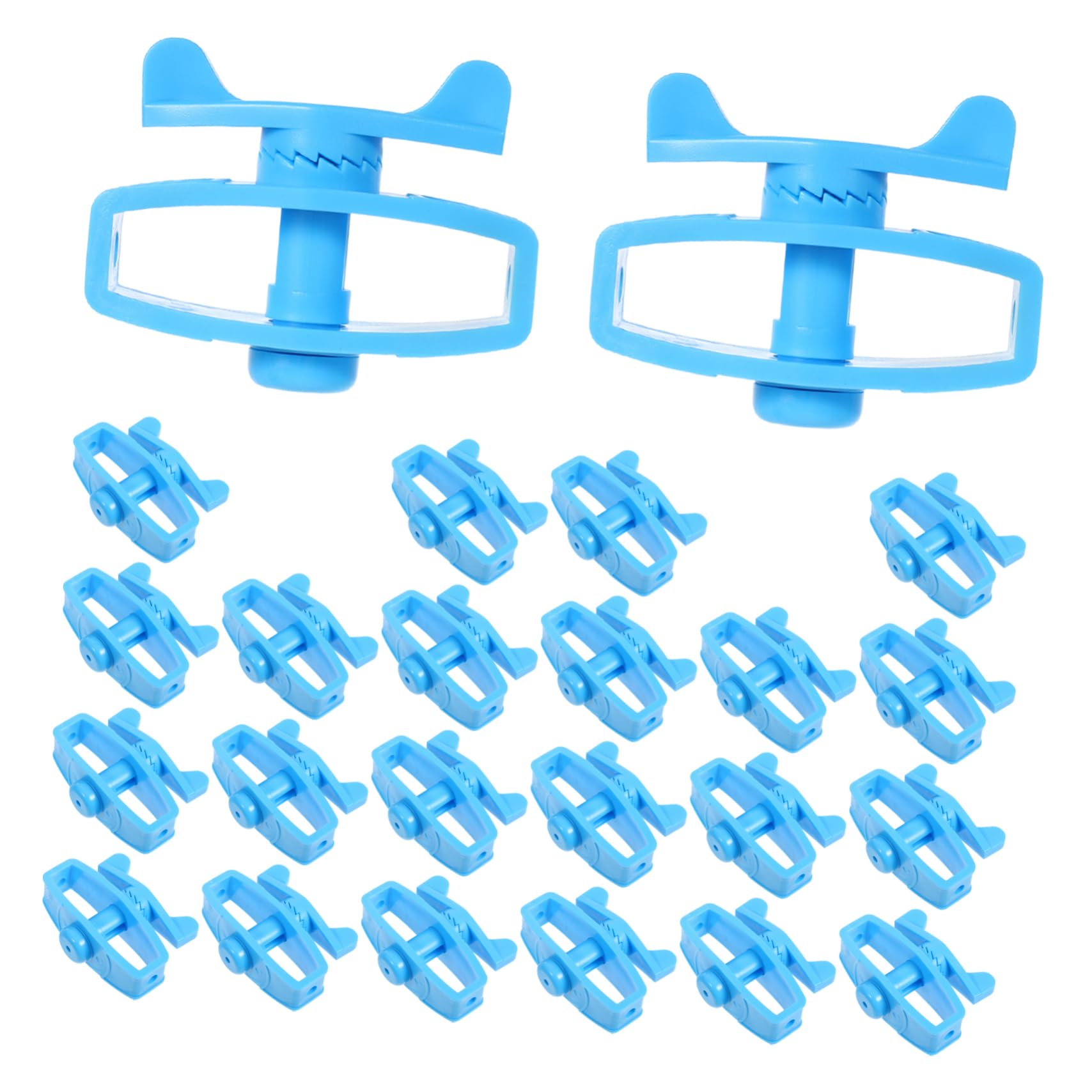 TOYANDONA Tenditore per Filo, Isolatori in Plastica, 24 Pezzi, Accessorio per Recinzione Agricola, Facile da Installare
