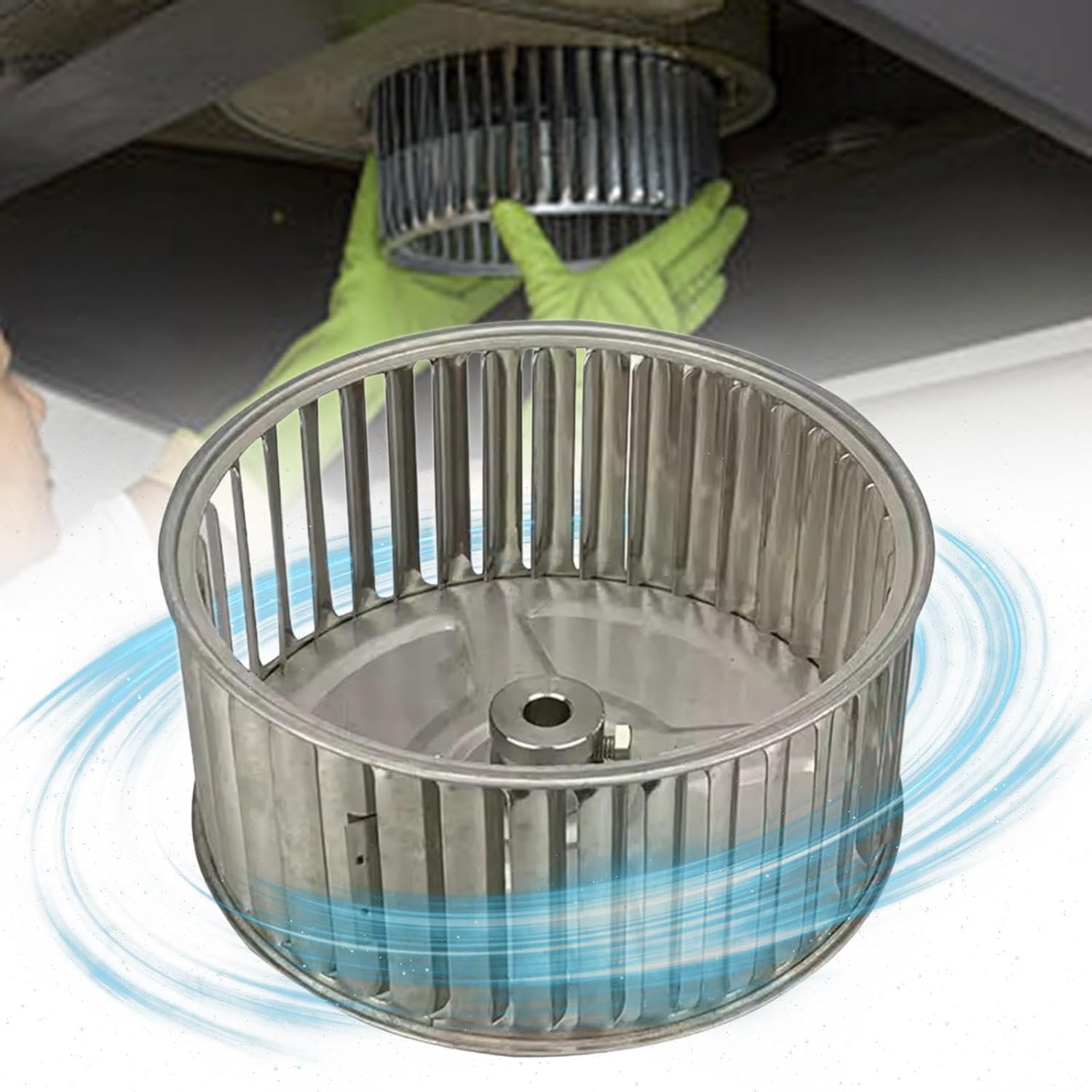 Calandis™ Fan Blower Wheel Sturdy Kitchen Metal High Temperature Resistant Replacement 5Inch