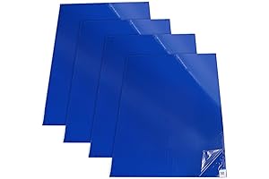 4-Pack Master Elite Sticky Mats Construction Tacky Mats Blue 24 x 36...