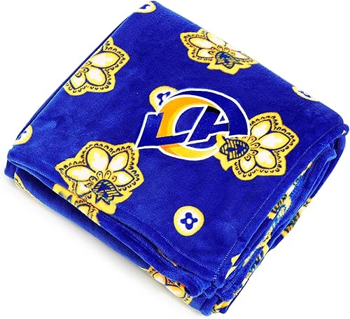 Vista 106 de Vera Bradley - Manta de felpa, gris, King Azulejo Plaza,Java azul marino y blanco,Floral Sea Air,Macarrón Anémonas,Bachelor Buttons Azul