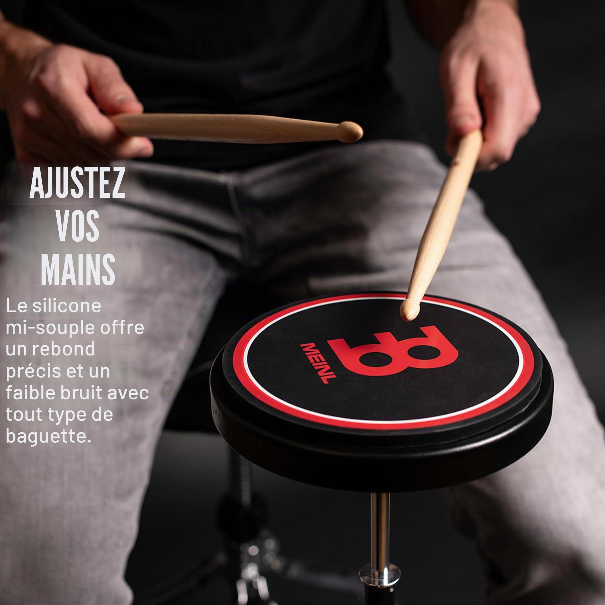 Meinl MPP-6 Practice Pad 6" - Accessoire pour batterie
