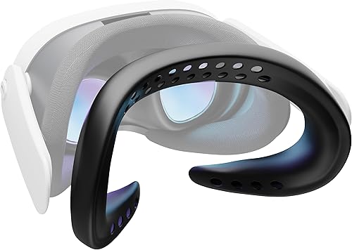 APEXINNO VR Silicone Face Pad Cover for Meta Quest 3 Original Headset Accessories, Face Cushion Mask for Oculus Quest 3 Headset Face Pad, Breathable