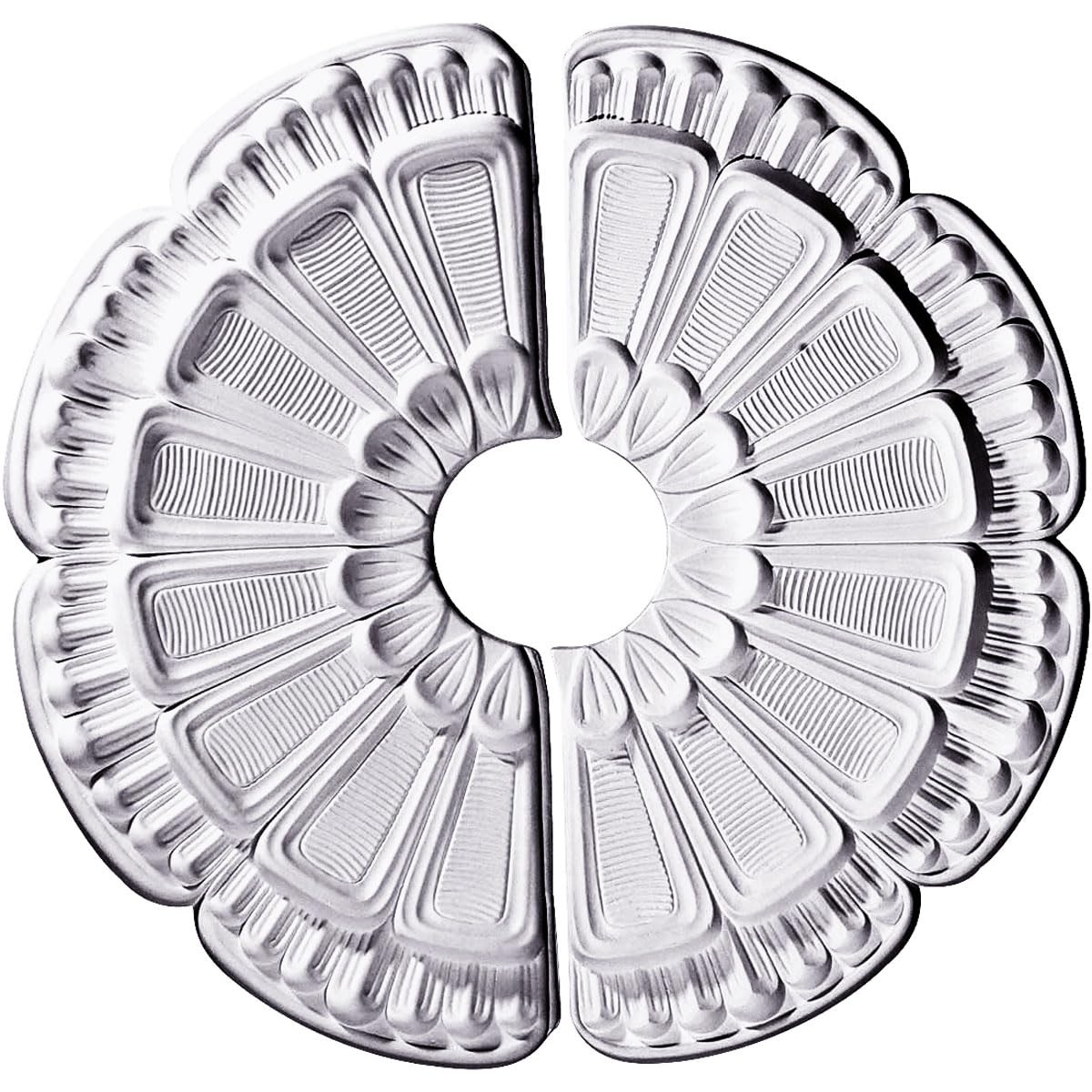 Ekena Millwork 18 1/2 Inch Flower Ceiling Medallion