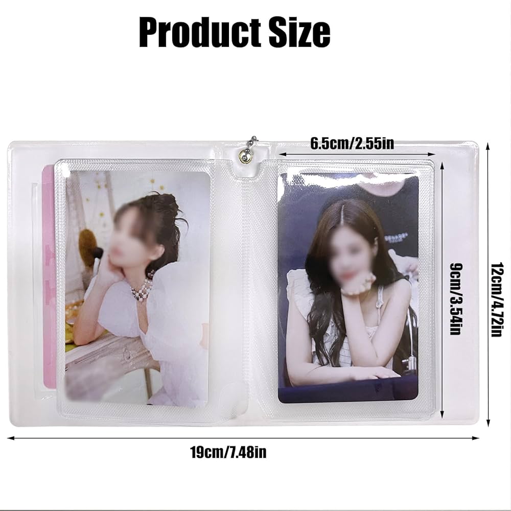 Amazon.co.jp: 3インチフォトカードホルダーブックミニフォト