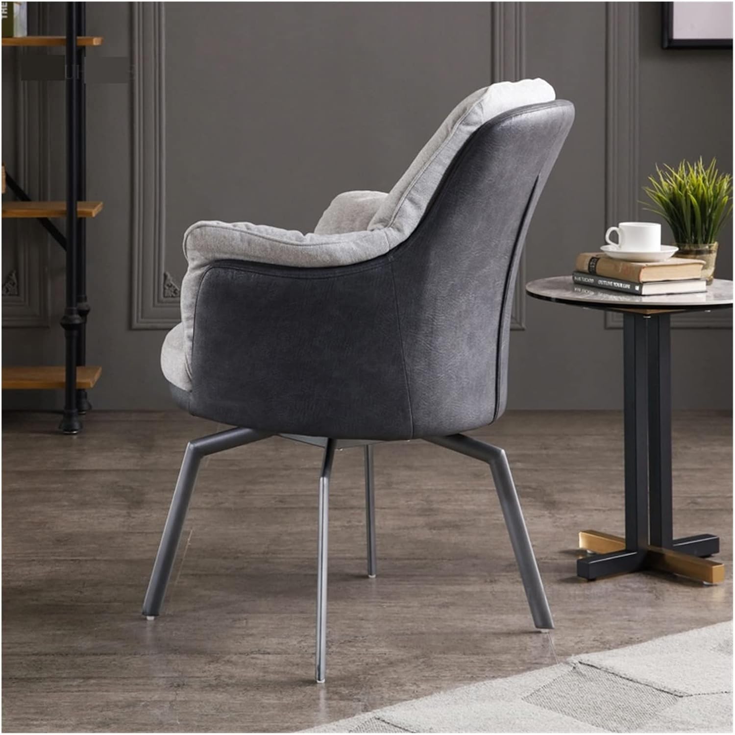 Adjustable Office Computer Chair with Armrest Swivel Office Chairs Modern Office Furniture Home Computer Chair Simple Soft Cushion Armchair Creative Back Gamer Chair