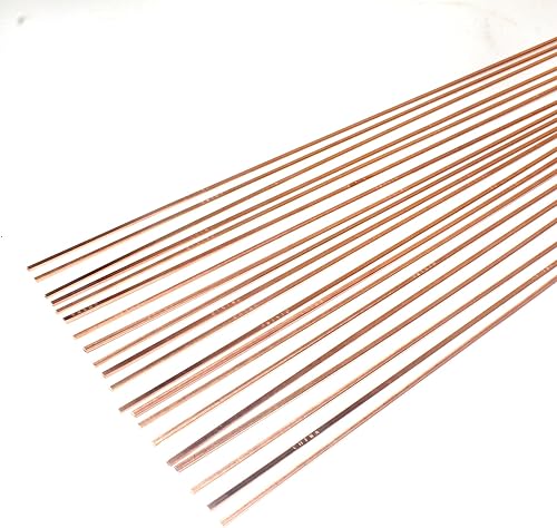 Miniatura 5 de Varillas de soldadura de fósforo de cobre al 15% de nitrato de plata, kit de soldadura de cobre, aleaciones, varillas de soldadura planas de la