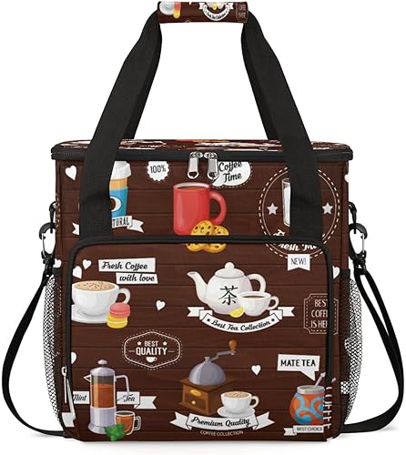 Coffee Culture - Cafetera para cafetera, bolsa de almacenamiento de viaje, compatible con Keurig K-Mini o K-Mini Plus, portátil, de una sola
