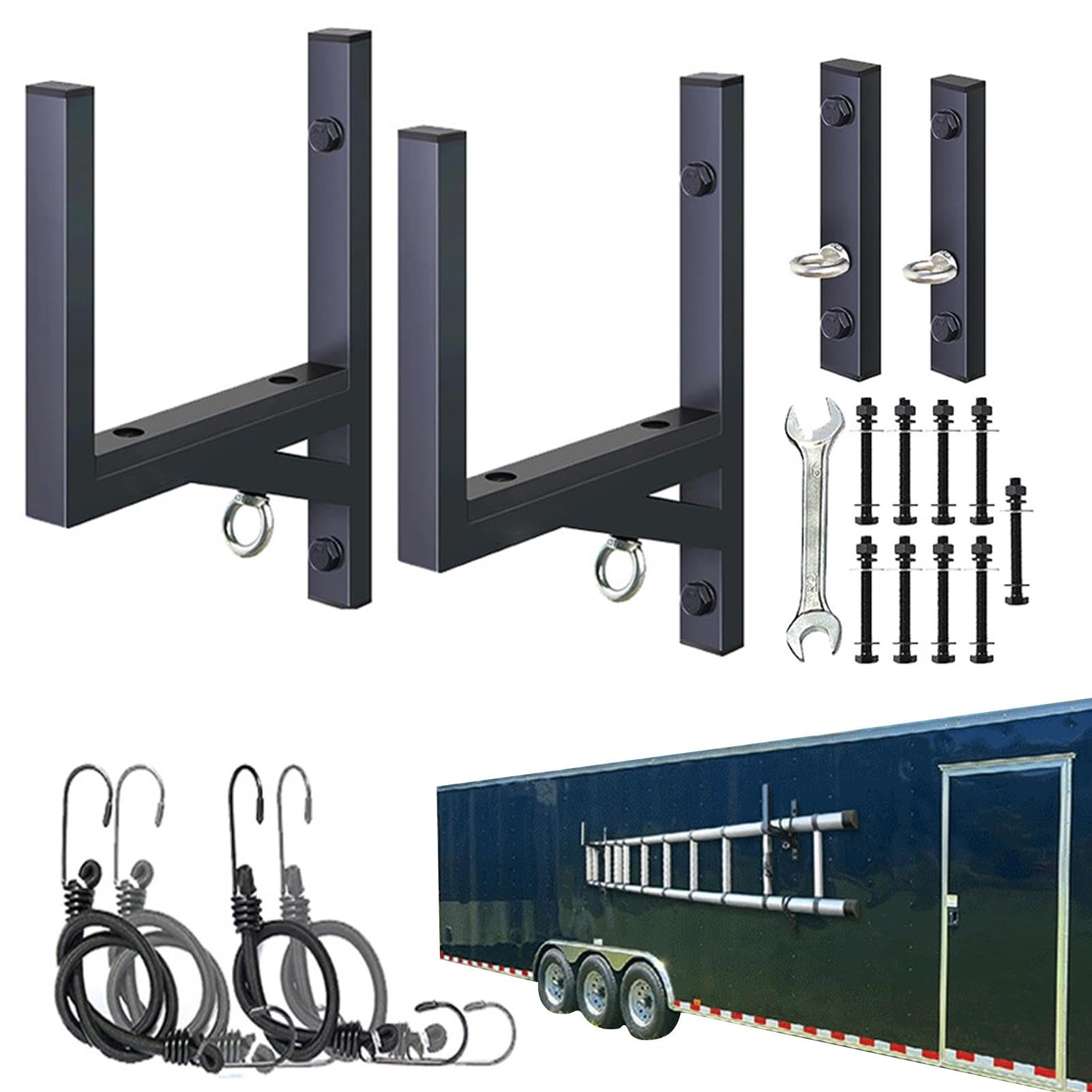 Portascale per rimorchio, Portascale per rimorchio Set di rack in acciaio
