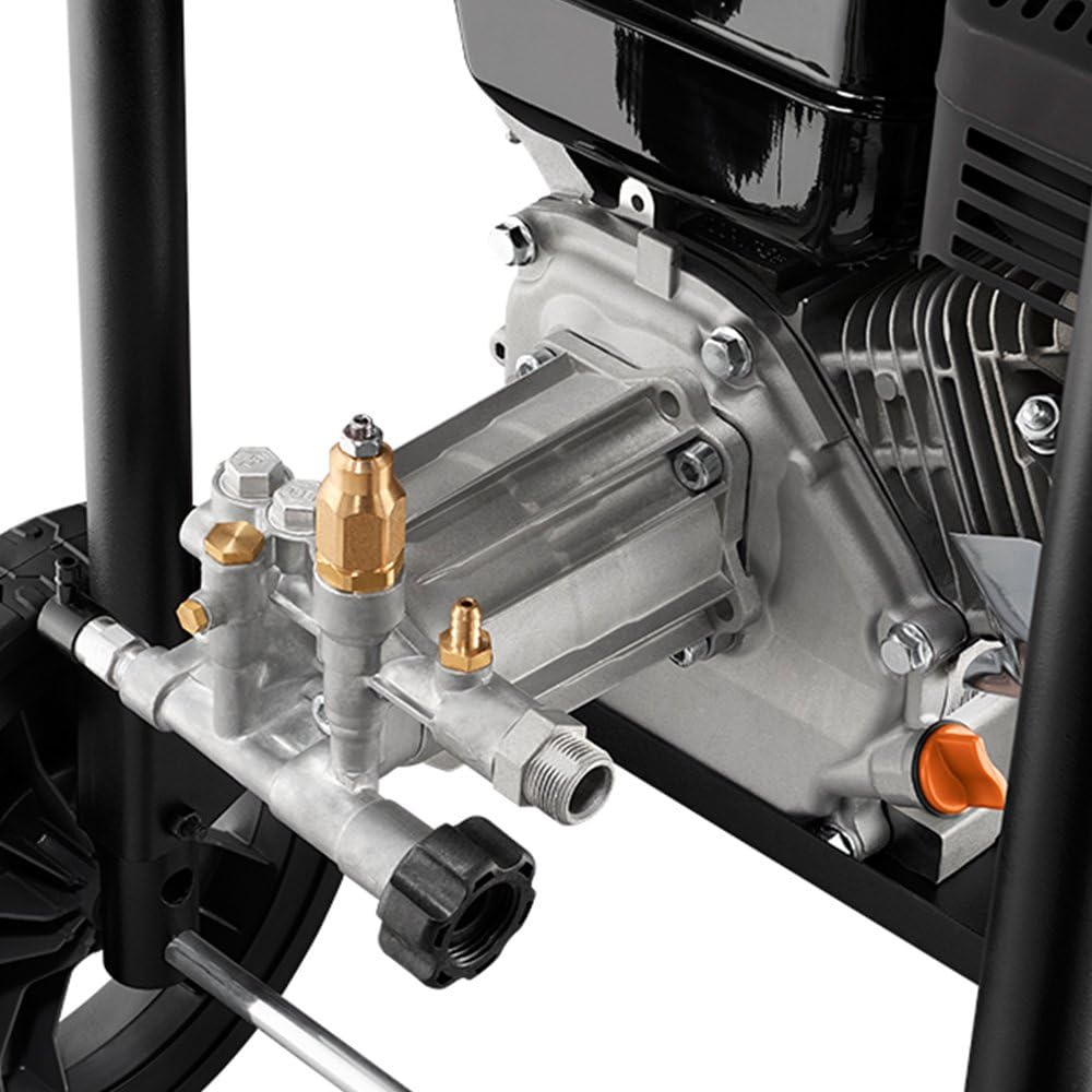 Pump connections on Generac 6922 Pressure Washer