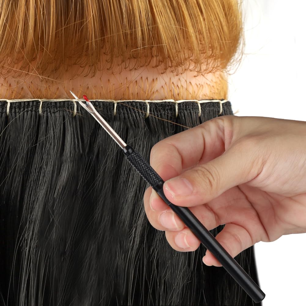 GlamorDove 5Pcs Thread Seam Ripper Stitch Unpicker Cutter Thread Remover Tool Hand Sewing Accessories for Sew in Hair Extensions and Crafting Embroidery