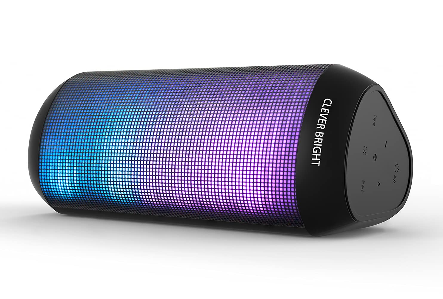 LED Bluetooth Speaker,Night Light Wireless Speaker,Portable Wireless Bluetooth Speaker Outdoor,7 Color LED Themes,Handsfree/Phone/PC/AUX/TWS Supported