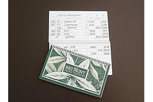 The Big Print Check Register - Large Print, Spiral Bound