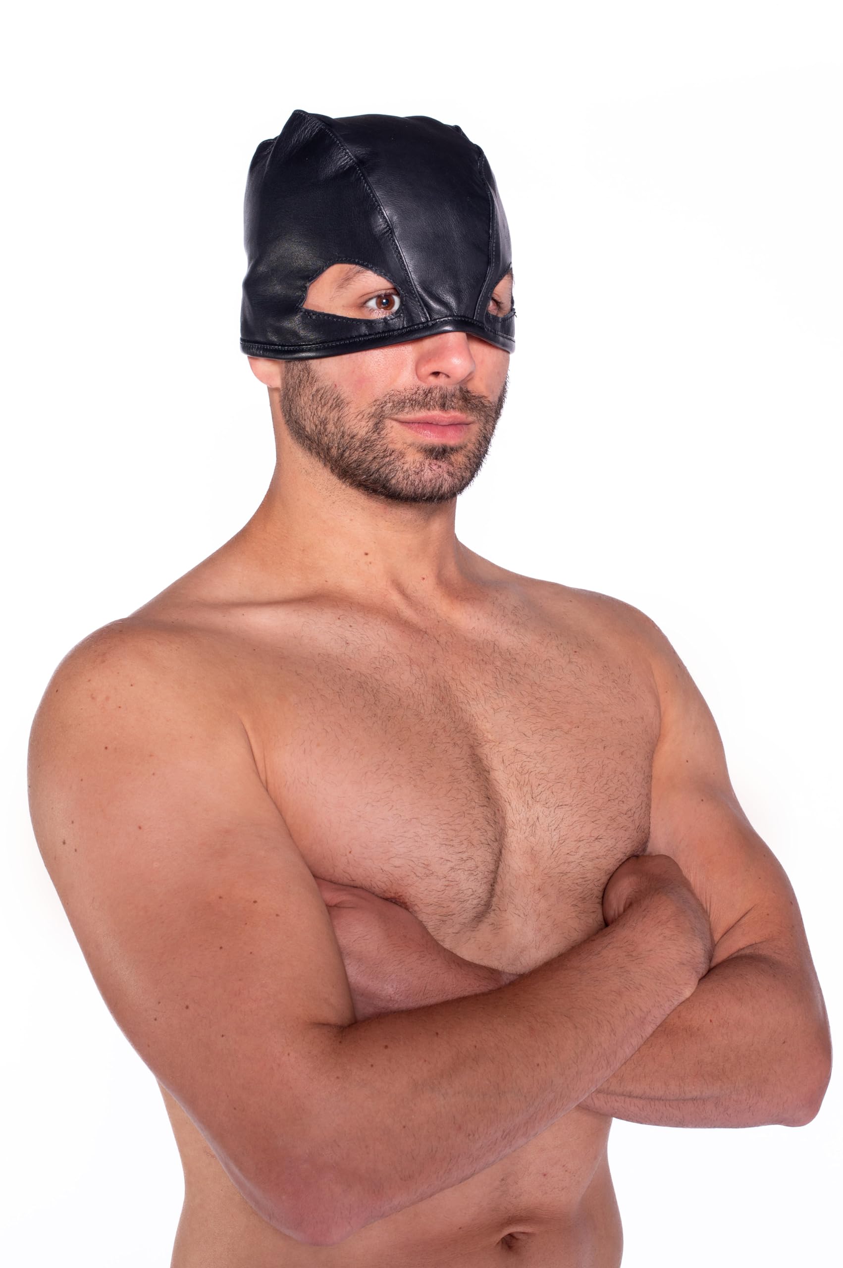 Prowler RED Leather Executioners Hood