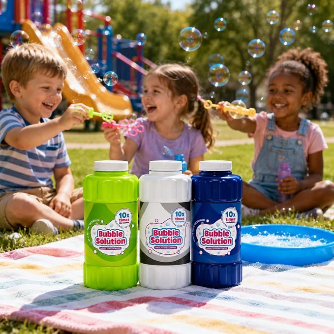Solución concentrada de burbujas azul 16oz miniatura 6