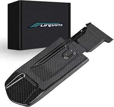 Funparts Carbon Fiber Rear Fender Inner Plate for Surron LBX Sur Ron Light Bee X/S Electric Dirt Bike