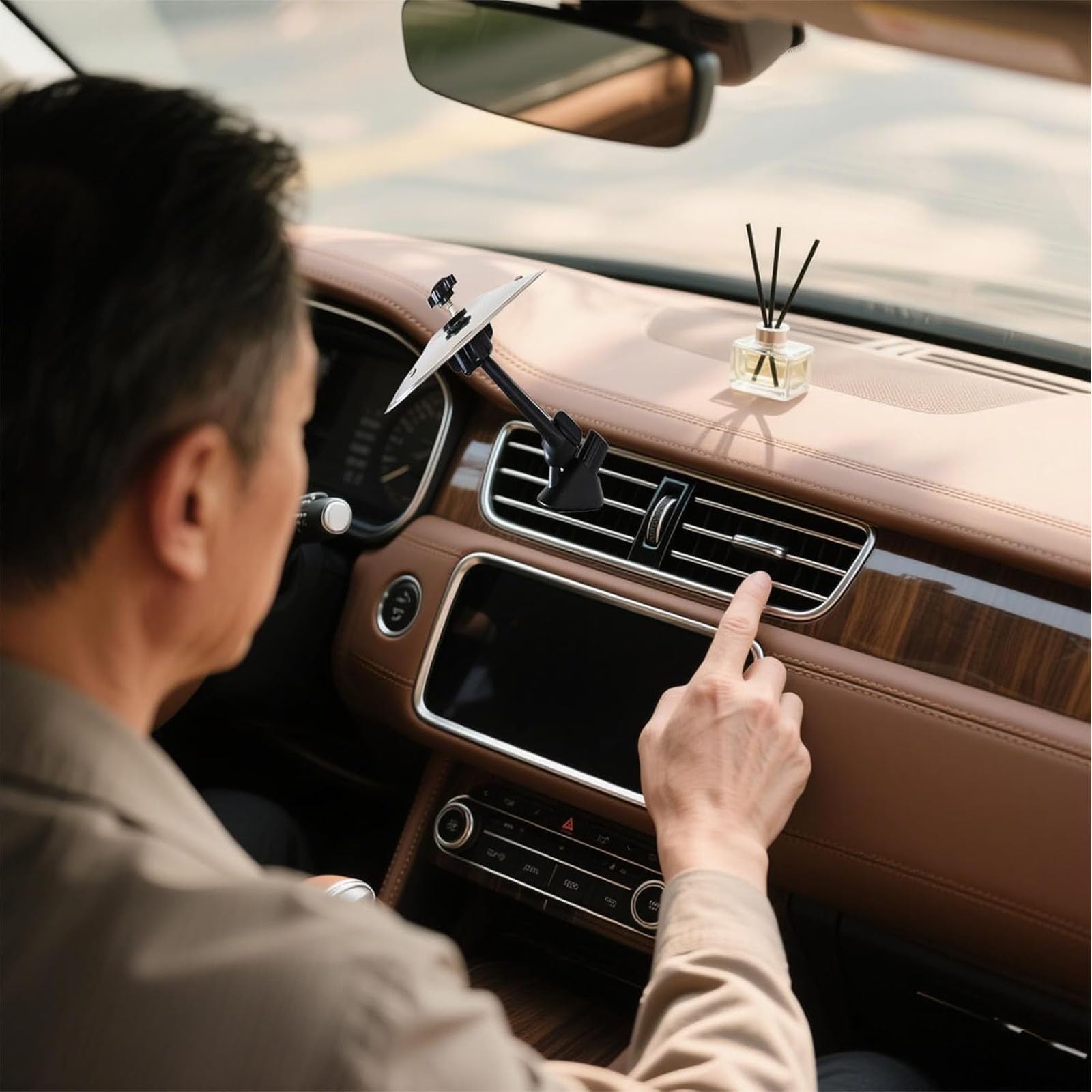 Car Crash Cymbals, Silver Car Cymbal Air Vent - Image 4