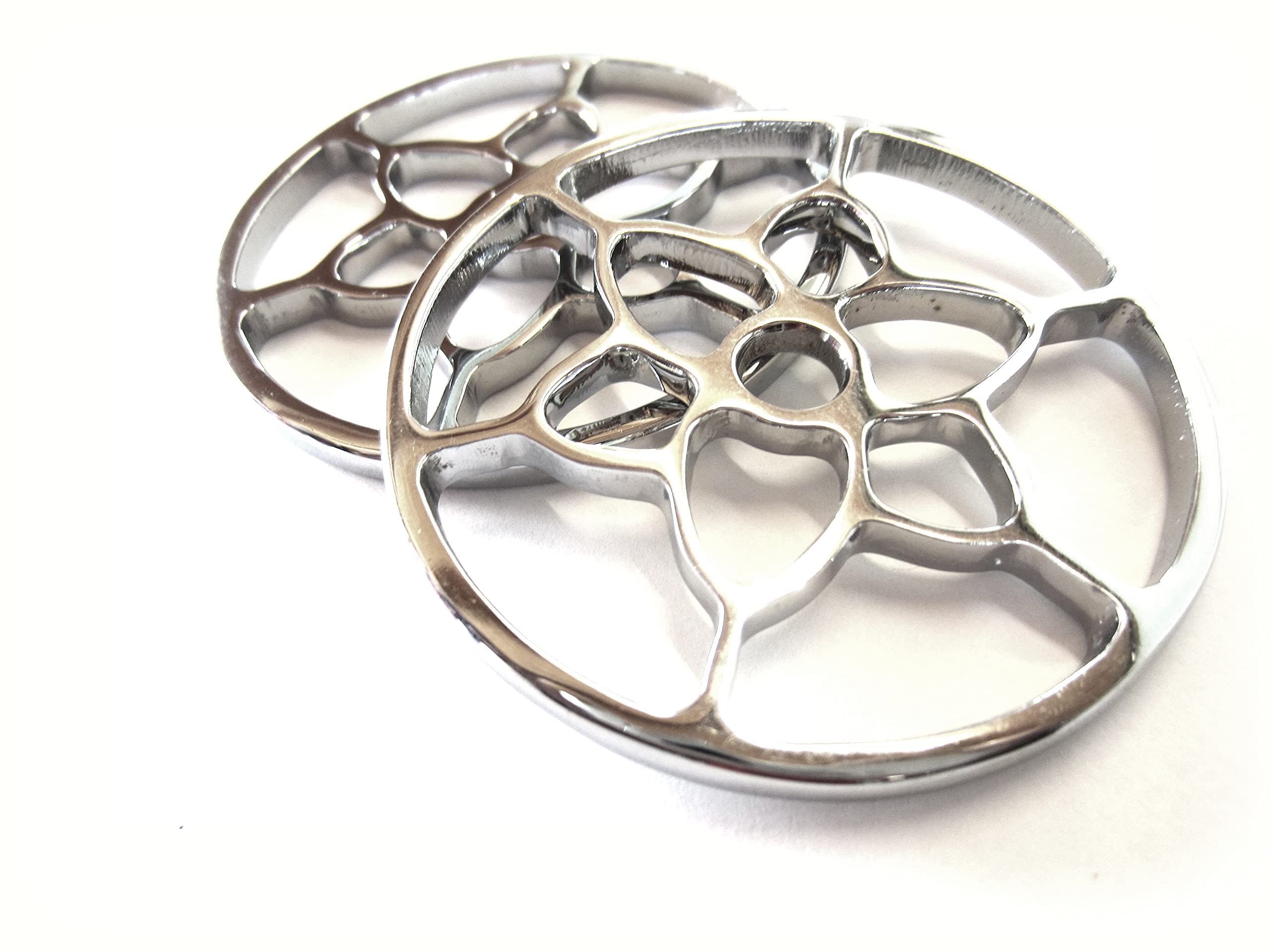 PS Blumenzaum - Jasmin - Gebisslose Zäumung, Bitless Bridle Farbe Silber