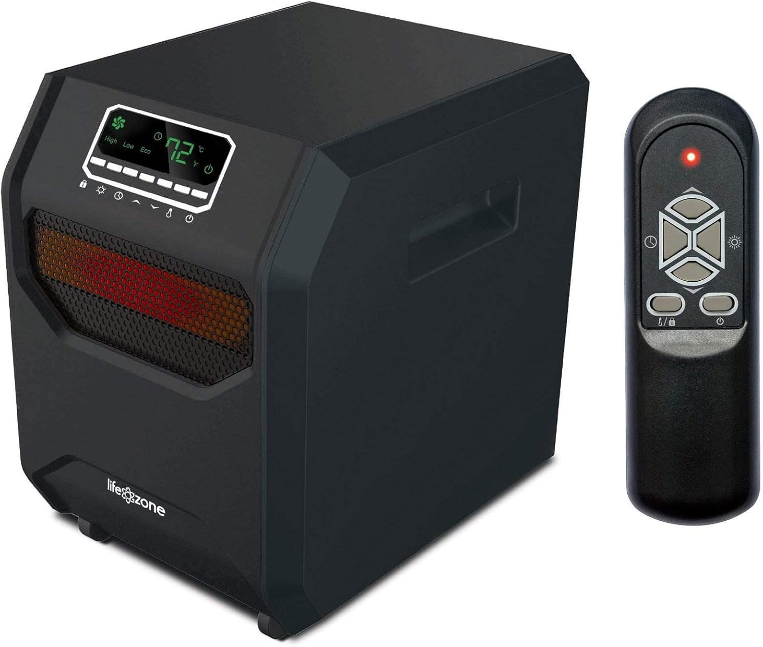 Lifesmart 4-Element Quartz Infrared Portable Electric Space Heater (3 Pack)