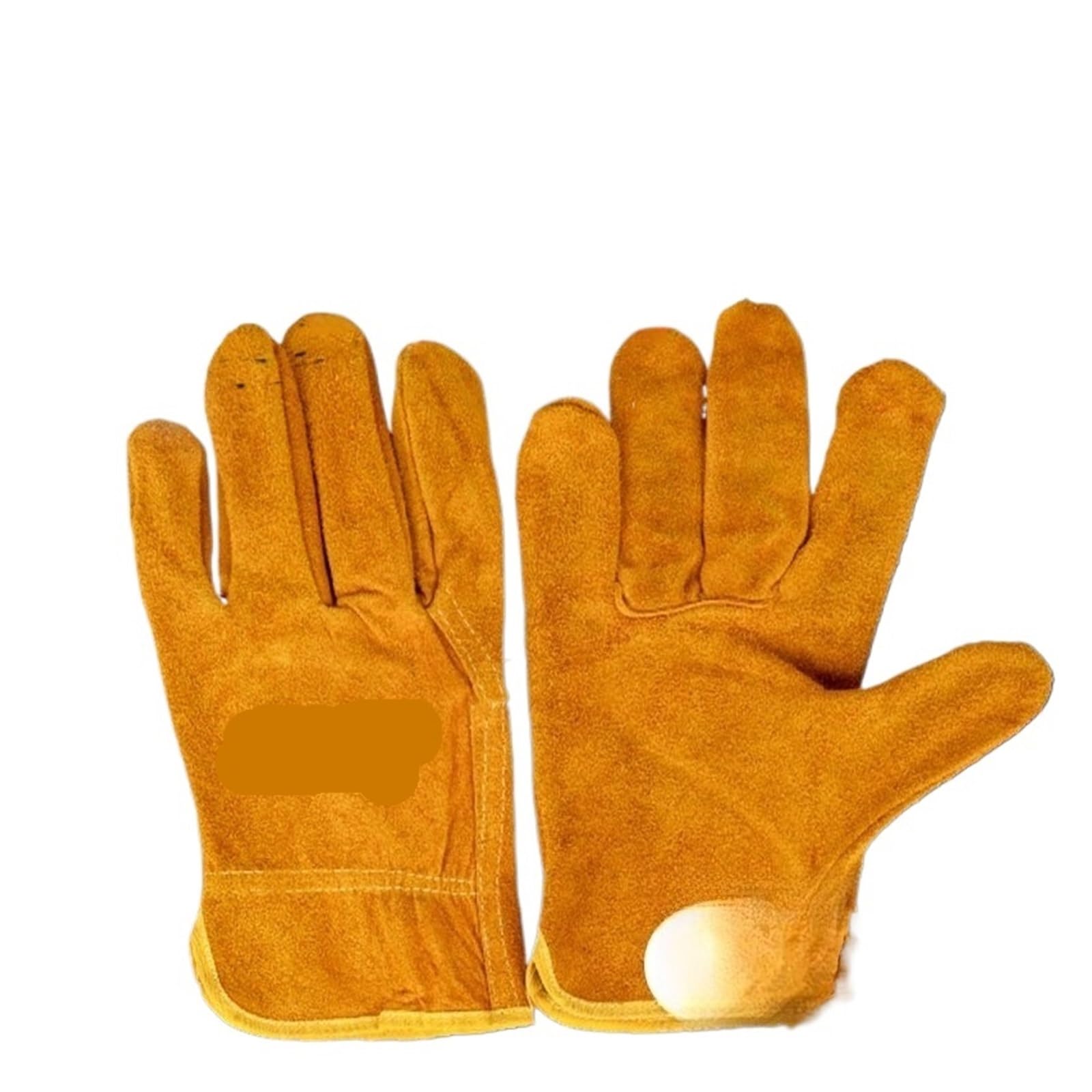 Générique Gants de soudage Courts en Cuir bovin épais 26cm