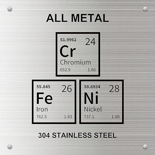 Miniatura 5 de OFFO Bridas de metal de 15.8 pulgadas, alambre de acero inoxidable de alta calidad, multifuncional, bloqueo, envoltura de escape, flexible,