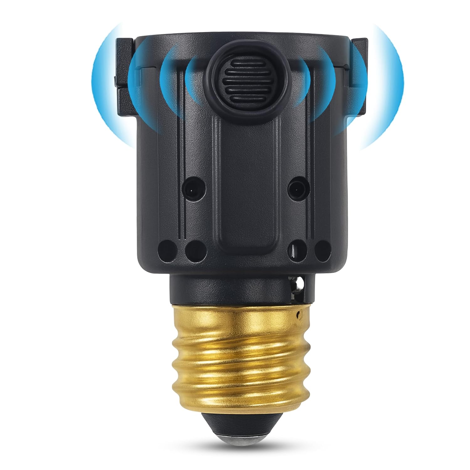 Indoor Candelabra Light Sensor Socket with Photocell Timer – Automatically Turns Lights On at Dusk and Off at Dawn for Hassle-Free Lighting S-67B