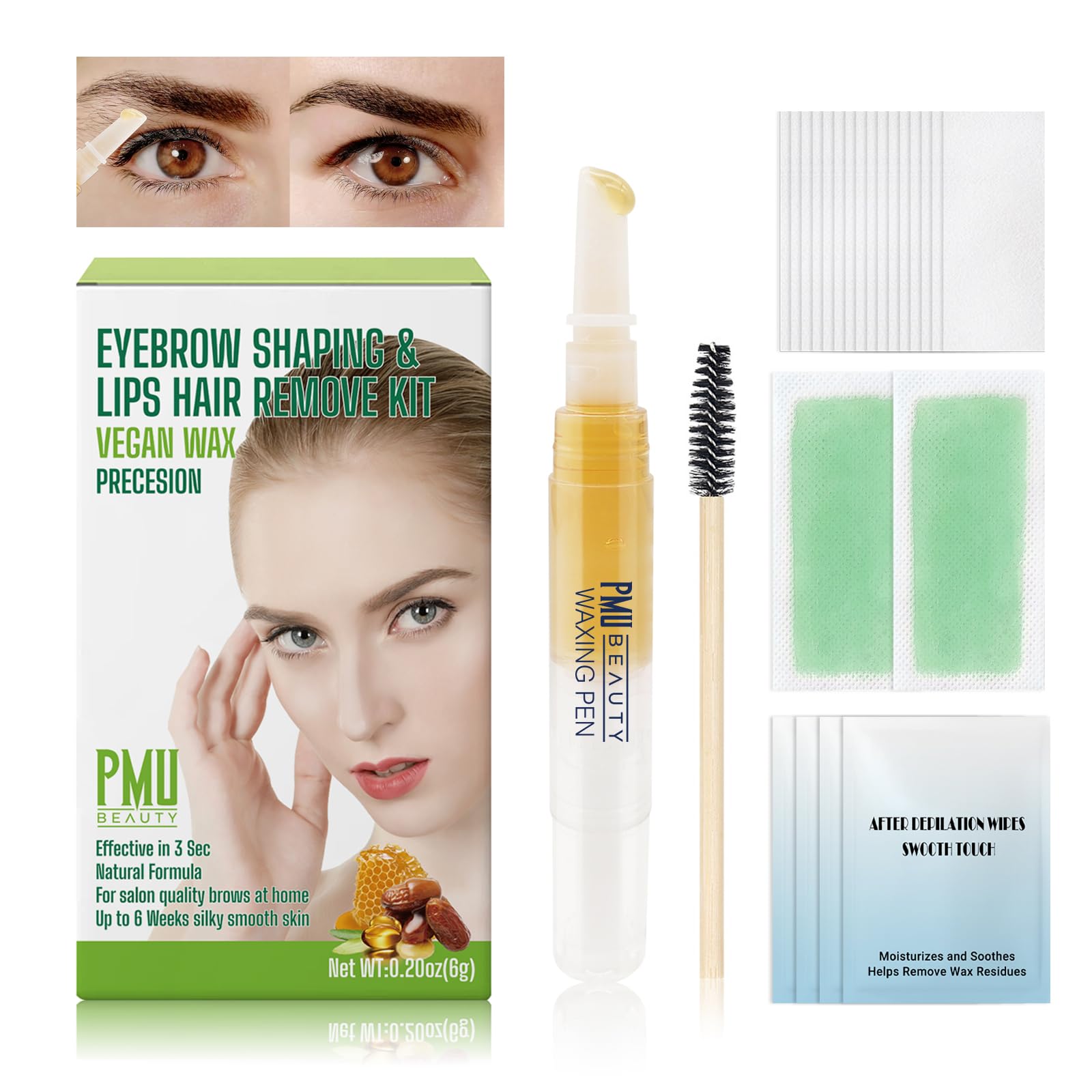 PMUBEAUTY Eyebrow Shaper Kit