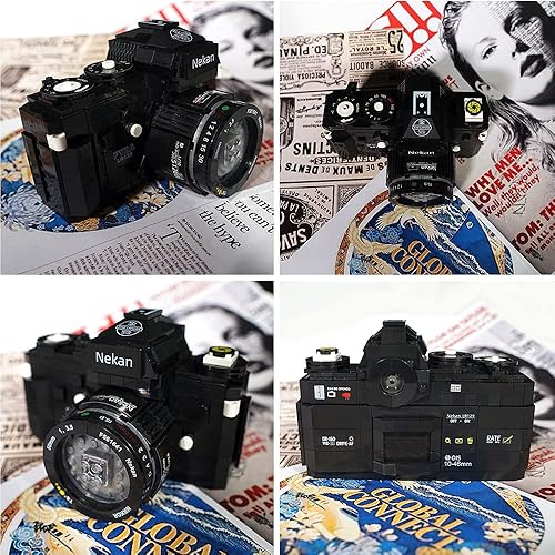 Miniatura 3 de Uvini - Cámara de bloques de construcción, juguetes STEM de bricolaje, juego de ladrillos de construcción de edificios, el mejor regalo para