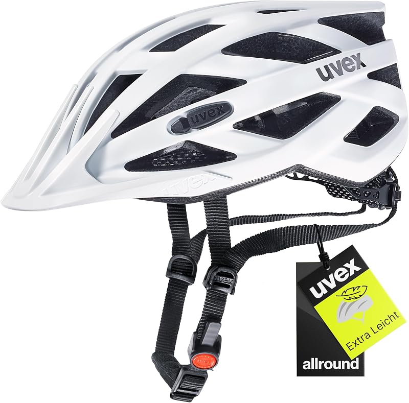 Uvex I-VO CC kerékpáros sisak - fehér matt - 56-60 cm