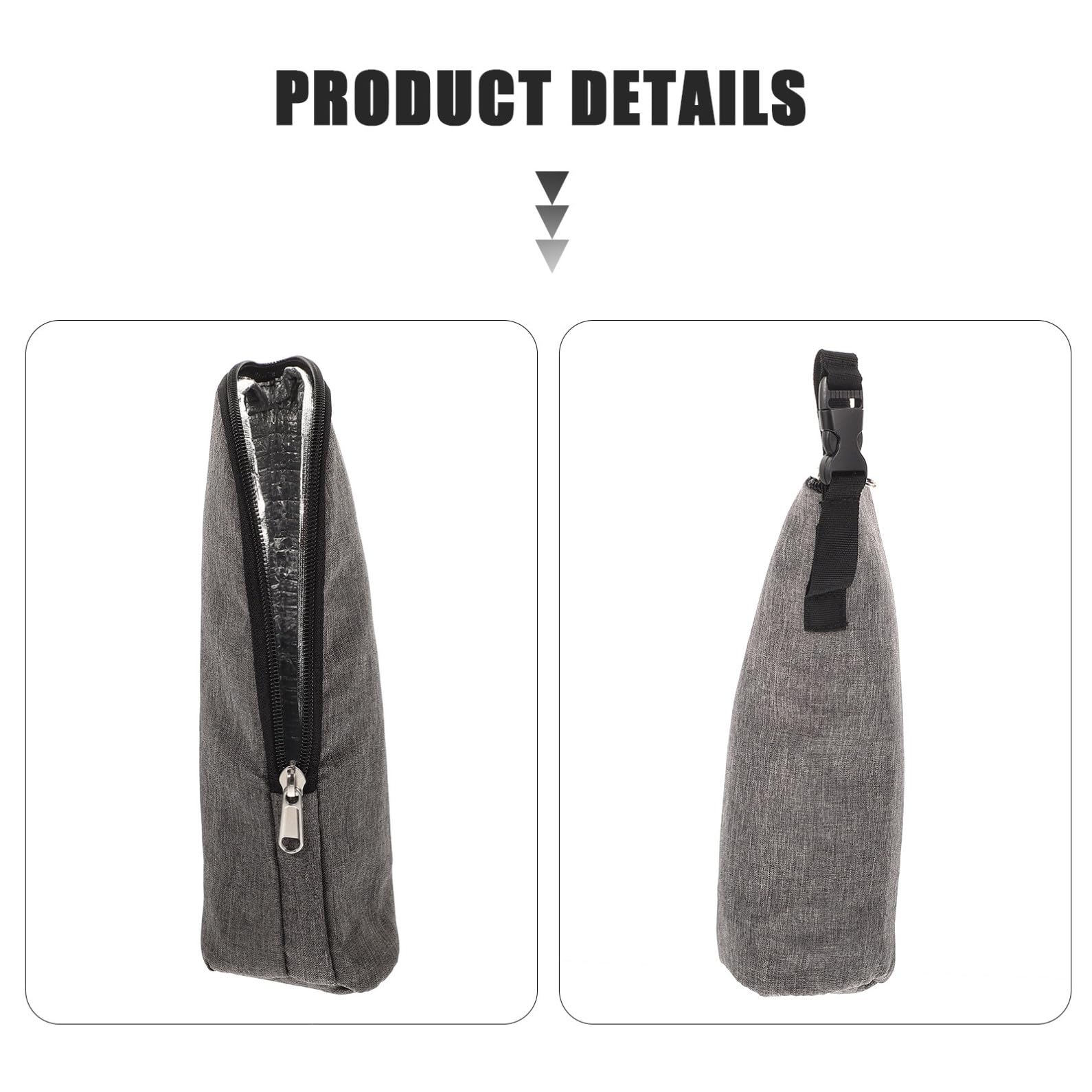 ibasenice 3 Set Di Biberon Caldi Borsa Isolata Portatile Scalda Biberon Borsa Termica Isolante Biberon Borsa Per Lallattamento