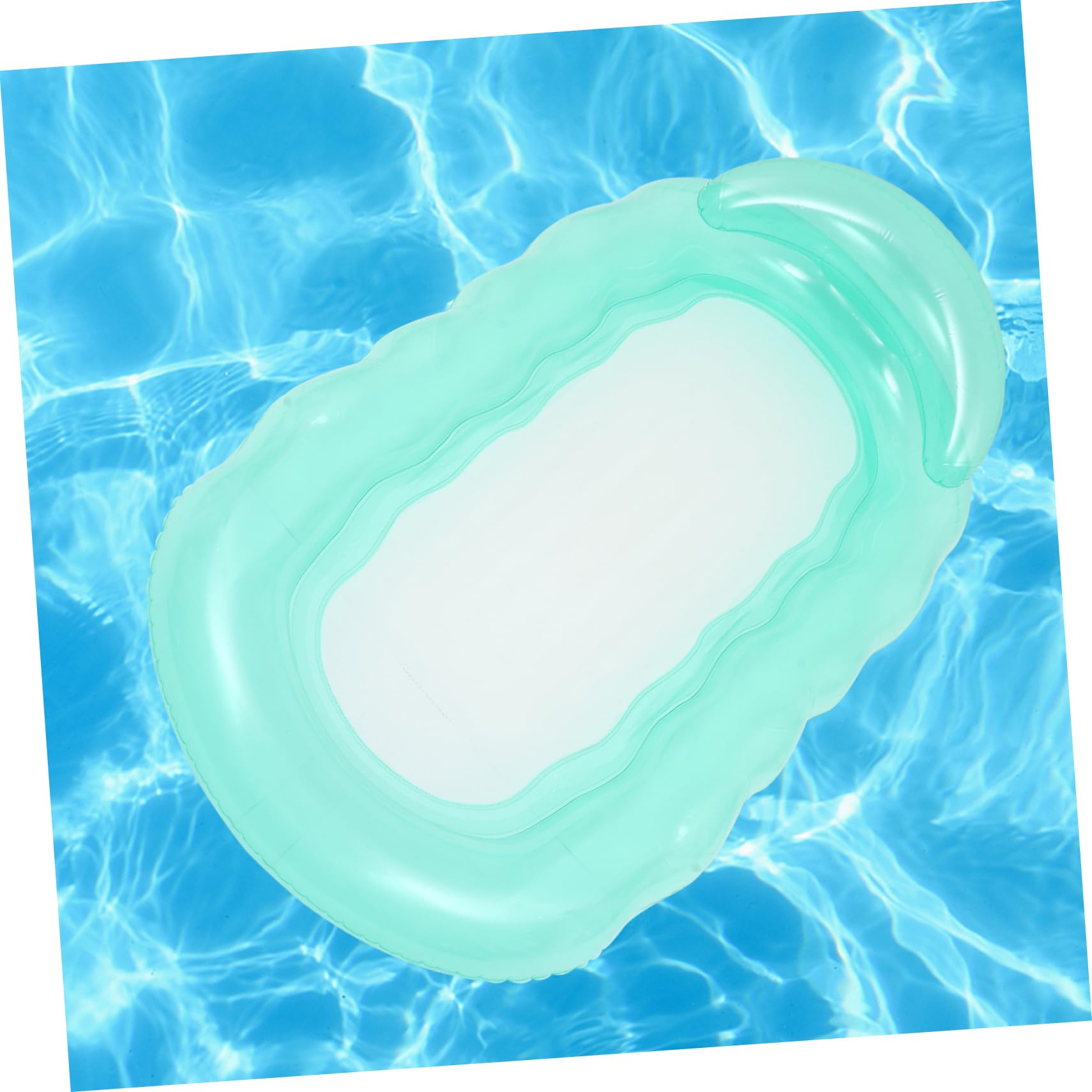 Hamacas Agua Hamaca Flotante Agua Flotante Tumbona Piscina Flota Transpirable Tumbona Flotante Piscina Inflable Hamaca Plegable Hamaca Flotante Flotador Inflable De PVC