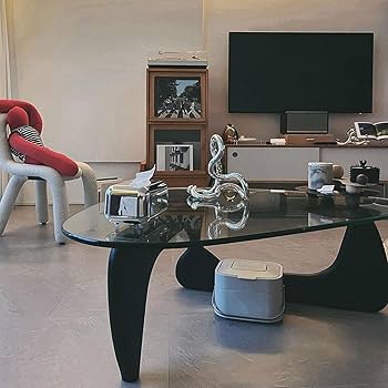 サイドテーブル ミッドセンチュリー トリプル ガラステーブル コーヒーテーブル サイドテーブル ミッドセンチュリー トリプル ガラステーブル