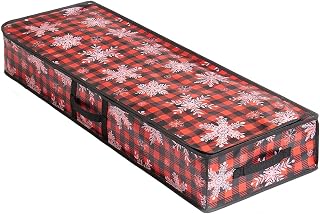 Gift Wrap Organizer - Large Bags with Handle - Gift Wrap Holder Storage with Inner Pockets, Under Bed, Basement, Garage, Closet, College Dorm